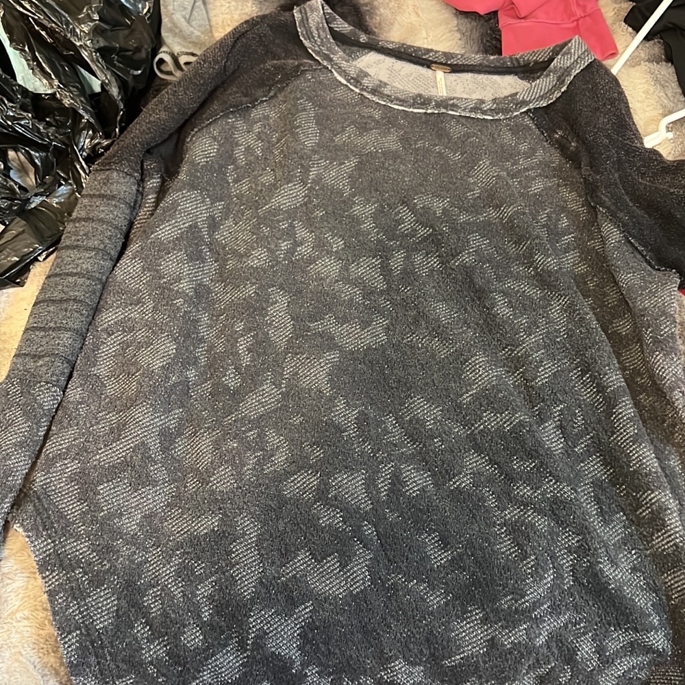 Free People womens Long sleeve top